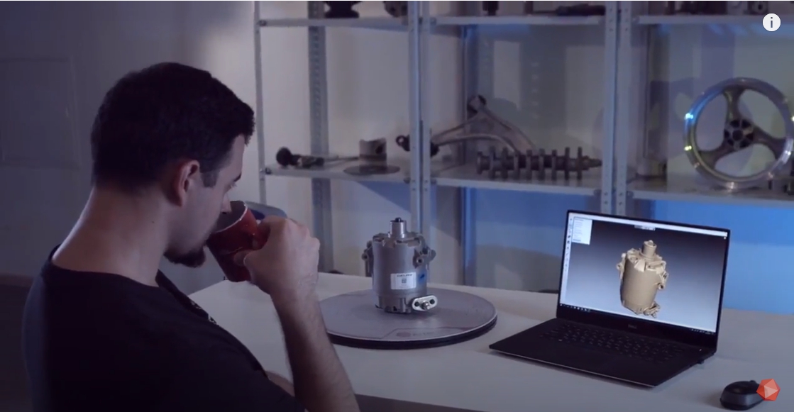Artec Space Spider - High Precision 3D scanner